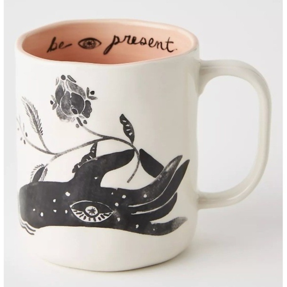 Anthropologie Hestia Mug | Be Present